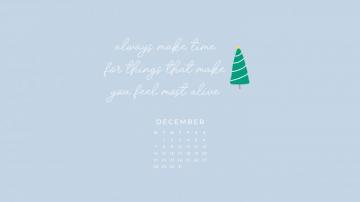 December Desktop Mobile Wallpaper Traveling Petite Girl