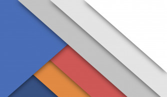 Abstract Lines Digital Art Material Design Wallpaper HD 4k Image
