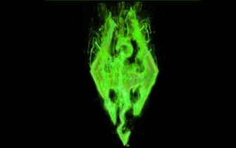 Green Fire Wallpaper HD Background Desktop