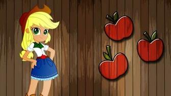 Equestria Girls Applejack Wallpaper By Mr Kennedy92
