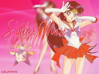 Sailor Mars Team Wallpaper