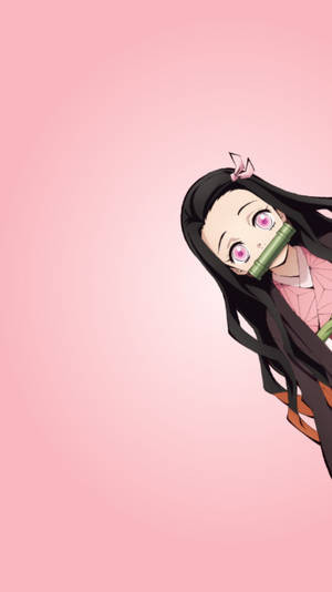 Nezuko Phone HD Wallpaper