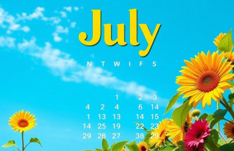 July Calendar Wallpaper