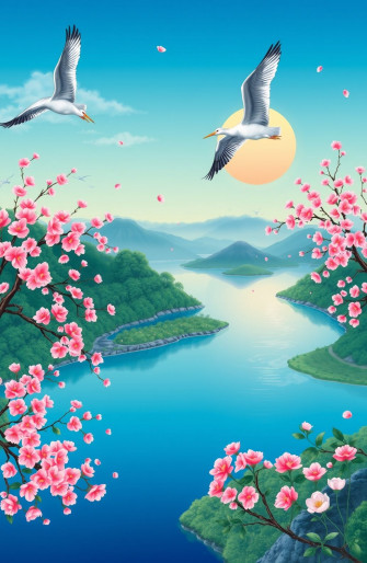 Ukiyo E Wallpaper