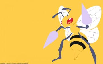 Beedrill Pokemon HD Wallpaper iPhone
