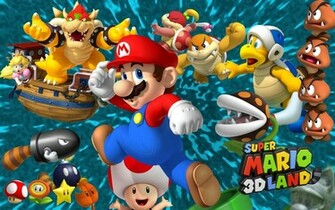 Awesome Super Mario Poster Wallpaper Picture With