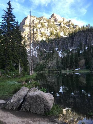 White Pine Lake Utah HD Wallpaper