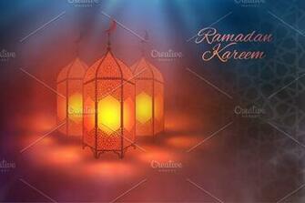 Ramadan Kareem Vector Eid Mubarak Background Design Of