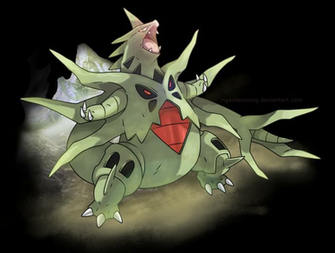 Mega Tyranitar By Nganlamsong
