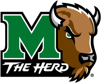 Pin Marshall Thundering Herd Logo