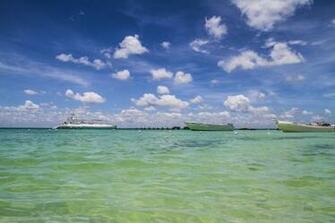 Sun Beach Seas Dominican Republic Caribbean Sea Wallpaper