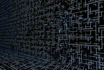 Wallpaper Graphics Girl Wall Grid Desktop 3d Goodwp