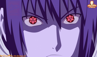 Uchiha Sasuke Mangekyou Sharingan Wallpaper