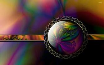 Fractal Orb Wallpaper Abstract