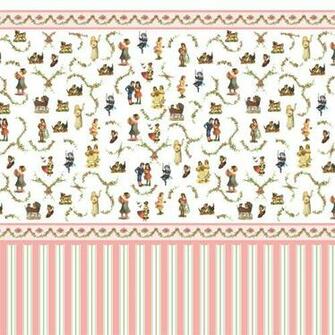 Dolls House Victorian Nursery Wallpaper Rb Modelsrb Models