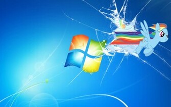 Broken Windows Rainbow Dash By Djbrony24