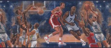 Amazon Concord Wallcoverings Retro Famous Basketball Game