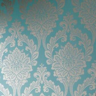 Astoria Teal Wallpaper Harry Corry Limited