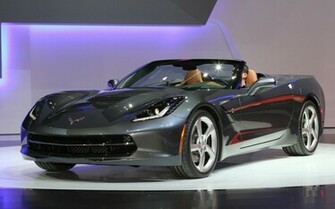 Corvette Stingray Convertible HD Desktop Background