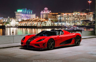 Wallpaper Black Koenigsegg Agera R