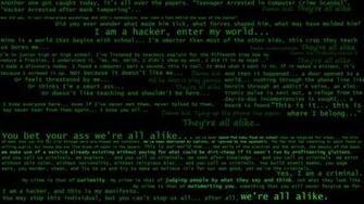 Hacker Desktop Wallpaper Top Background