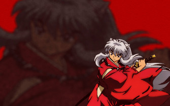 Inuyasha Red Fanart M28mbh5fz9275n6s Wallpaper