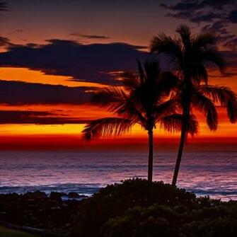 Hawaii Beach Sunset Wallpaper For Your
