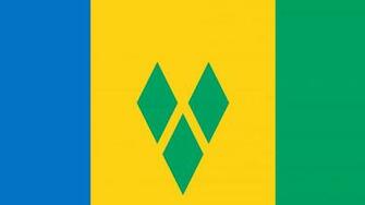 Saint Vincent And Grenadines Flag UHD 4k Wallpaper
