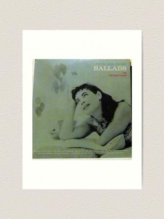 Ballads For Background Beatnik Girl S Album Cover Art