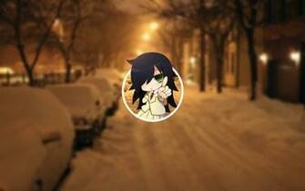 Watamote Wallpaper Chains