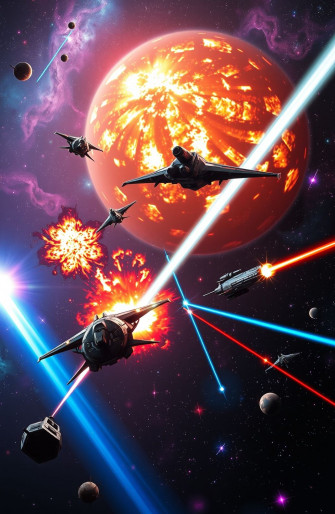 Space War Wallpaper
