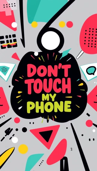Don T Touch My Phone Wallpaper
