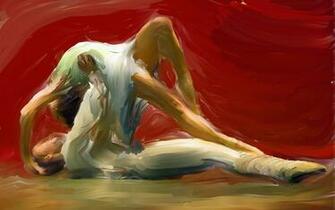 Ballet Painting Desktop In Wallpaper