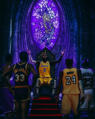 Lebron James Nba All Time Scoring Record Photo