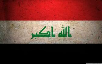 Grunge Flag Of Iraq 4k HD Desktop Wallpaper For Ultra Tv
