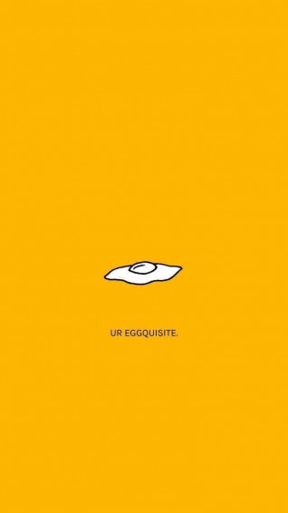 Yellow Aesthetic Phone Egg Wallpaper