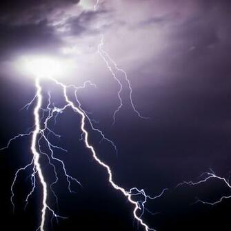 Lightning Strike iPad Wallpaper iPhone