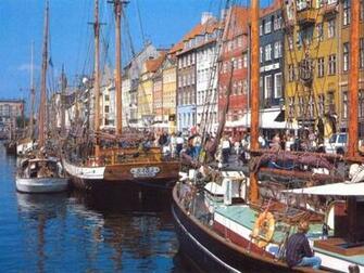 Yachts Picture Copenhagen Photo Wallpaper
