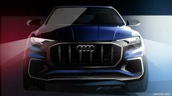Audi Q8 Concept Design Sketch HD Wallpaper