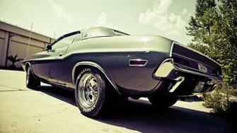 Oldtimer Muscle Car Wallpaper HD