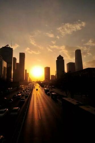 Sunset City iPhone 4s Wallpaper iPad
