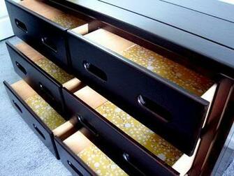 Wallpaper And Mod Podge To Line Drawer Very Cute