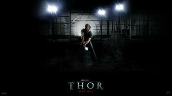 Thor And His Hammer Desktop Wallpaper