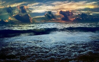Stormy Ocean Wallpaper