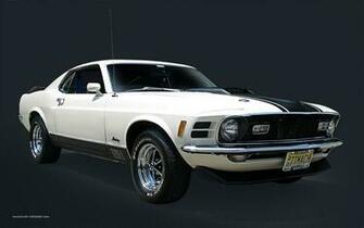 Mustang Mach1 Wallpaper White Fastback 1280x800