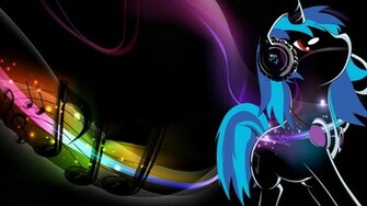 Vinyl Scratch Dj Pon Wallpaper By Absentparachute