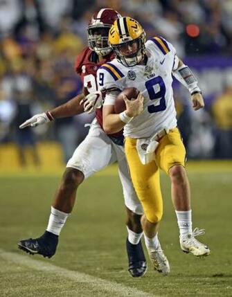 Lsu Qb Joe Burrow Relishing Opportunity To Play In Football