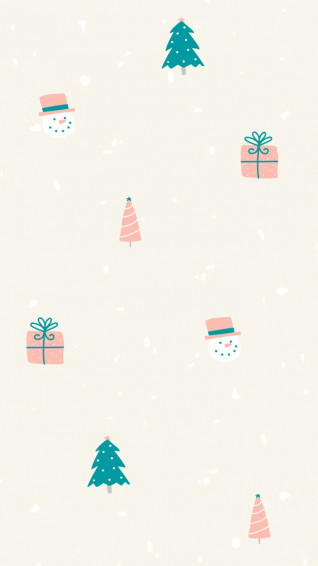 Festive Christmas Background For Your iPhone
