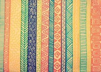Aztec Tribal Pattern By Akittye