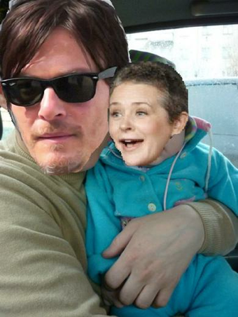 Melissa Mcbride And Norman Reedus